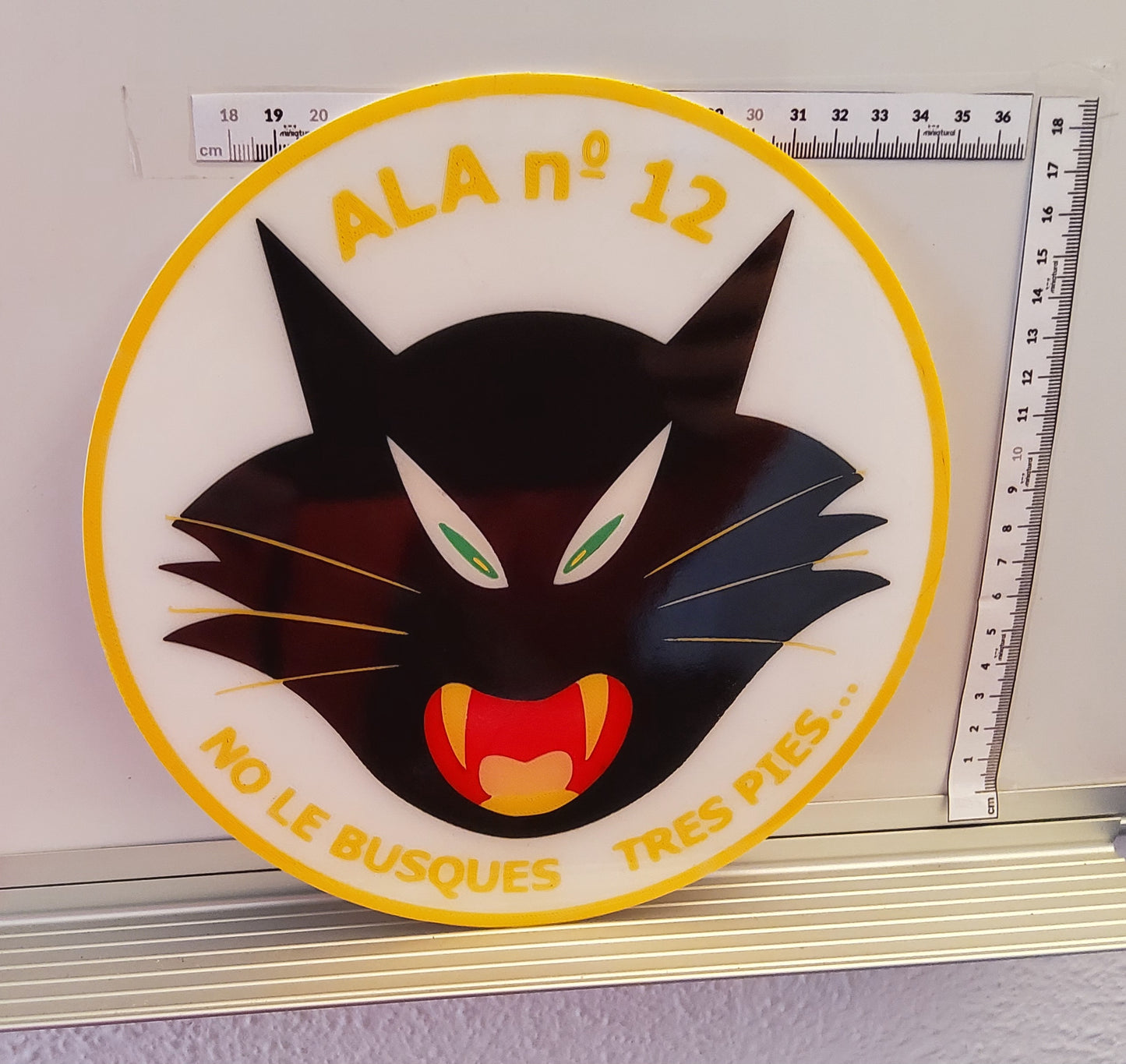 Placa Ala 12 Ejercito del Aire