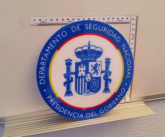 Placa Departamento Seguridad Nacional España