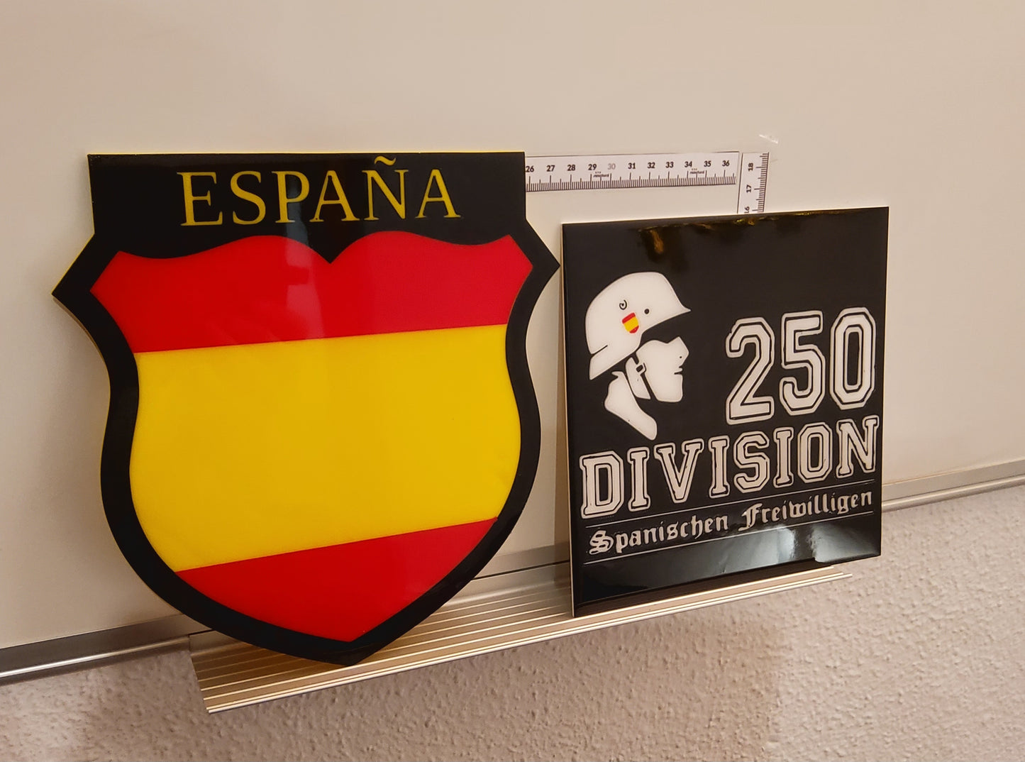 Placas Decorativas División Azul
