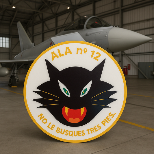 Placa Ala 12 Ejercito del Aire